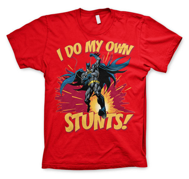 Batman - I Do My Own Stunts Mens T-Shirt