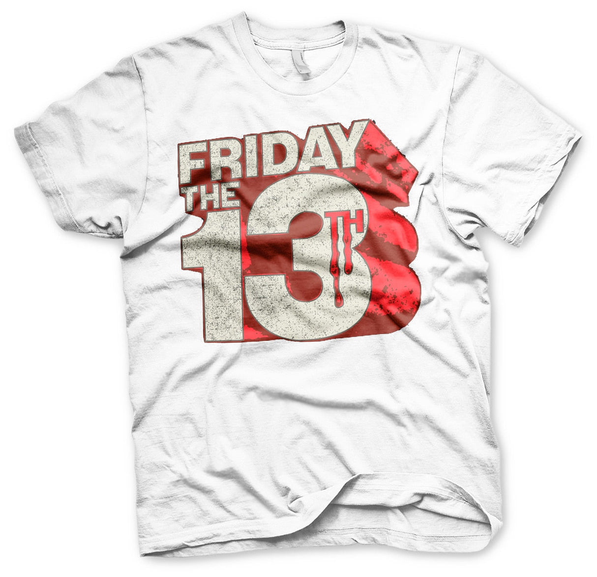 Friday The 13th - Block Logo Mens T-Shirt