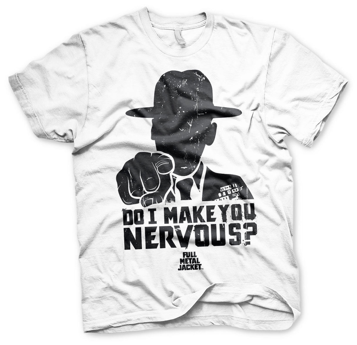 Full Metal Jacket - Do I Make You Nervous Mens T-Shirt