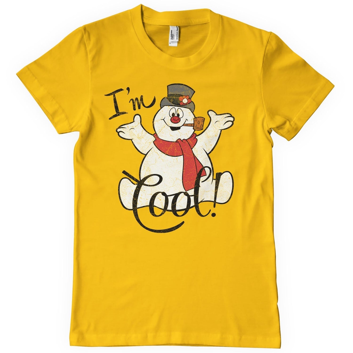 Frosty The Snowman - I'm Cool Mens T-Shirt