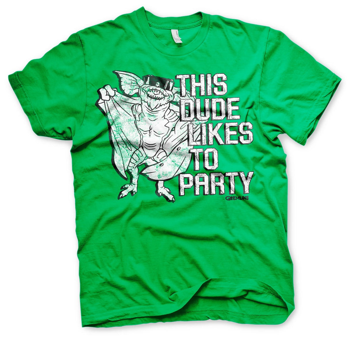 Gremlins - This Dude Likes to Party Mens T-Shirt