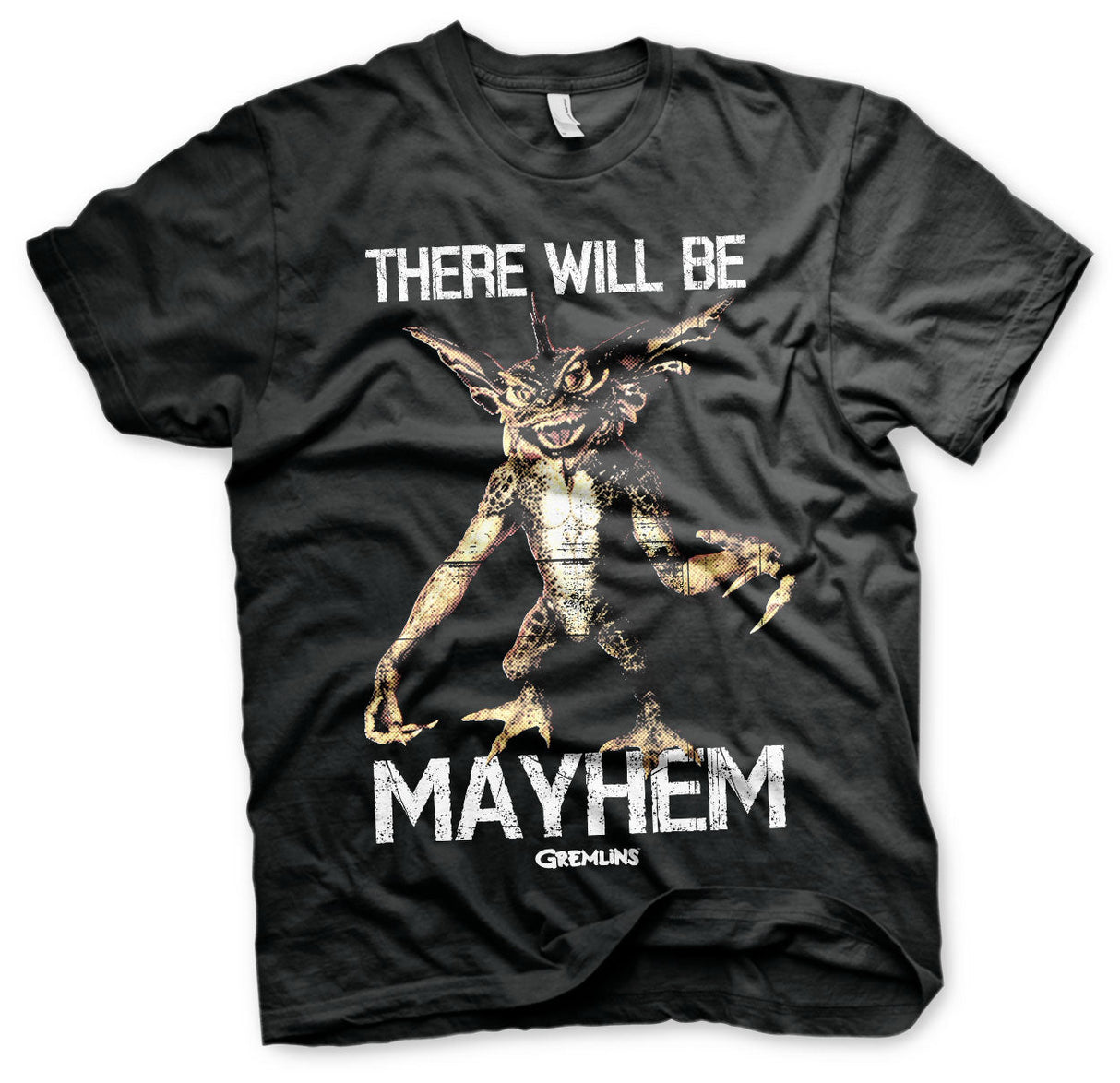 Gremlins - There Will Be Mayhem Mens T-Shirt