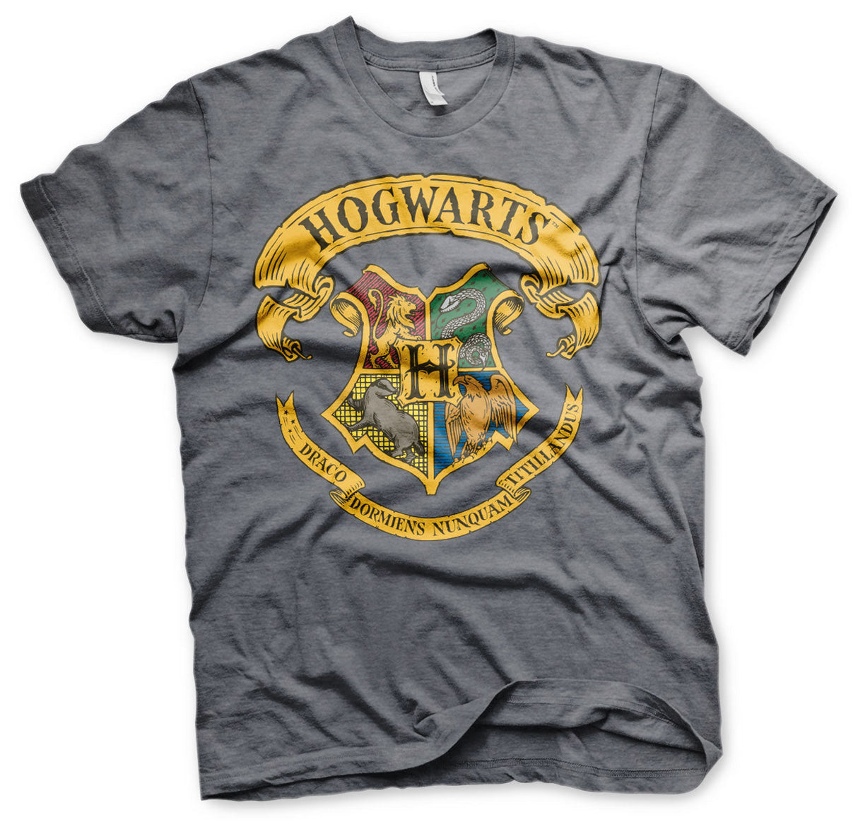 Harry Potter - Hogwarts Crest Mens T-Shirt