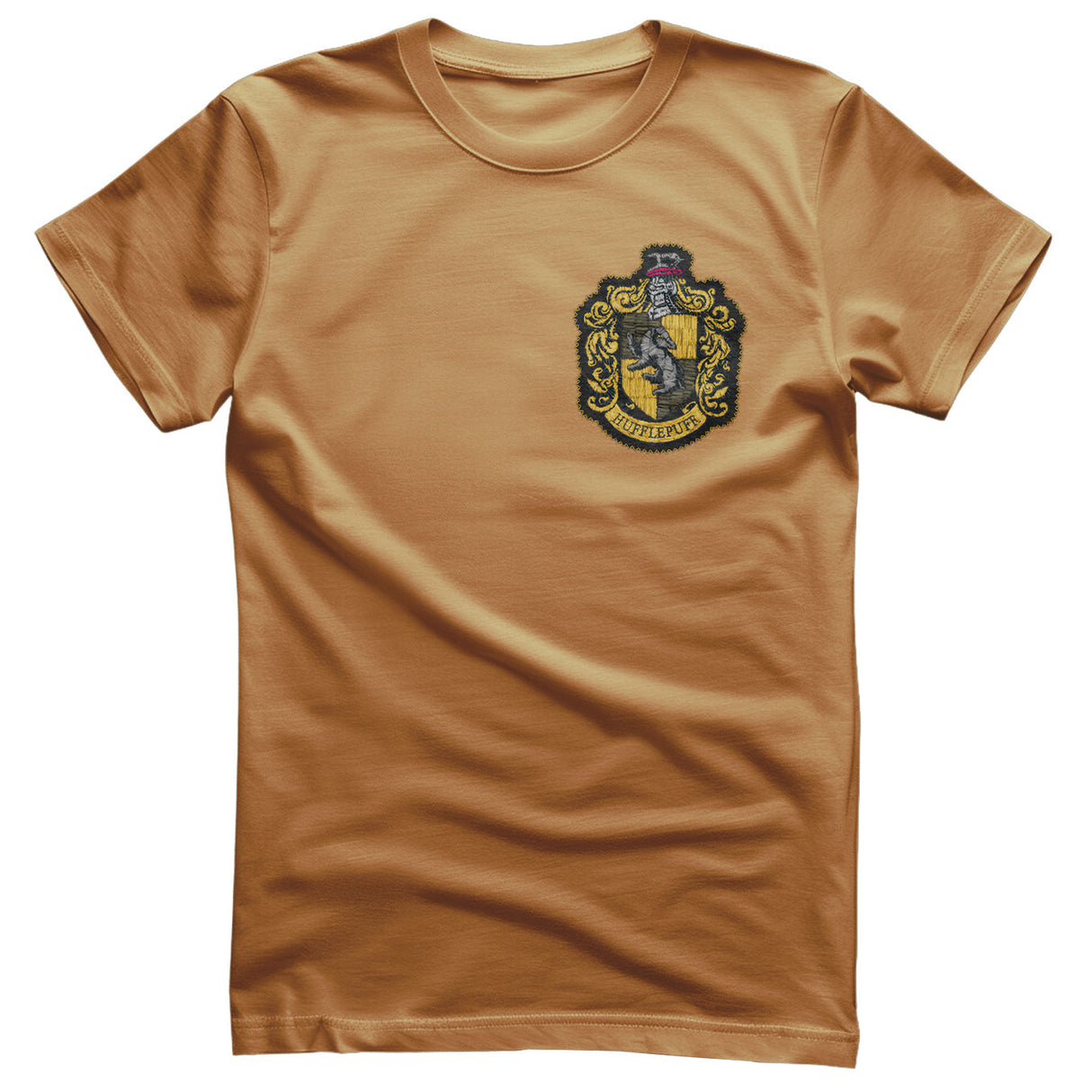 Harry Potter - Hufflepuff Chest Crest Mens T-Shirt