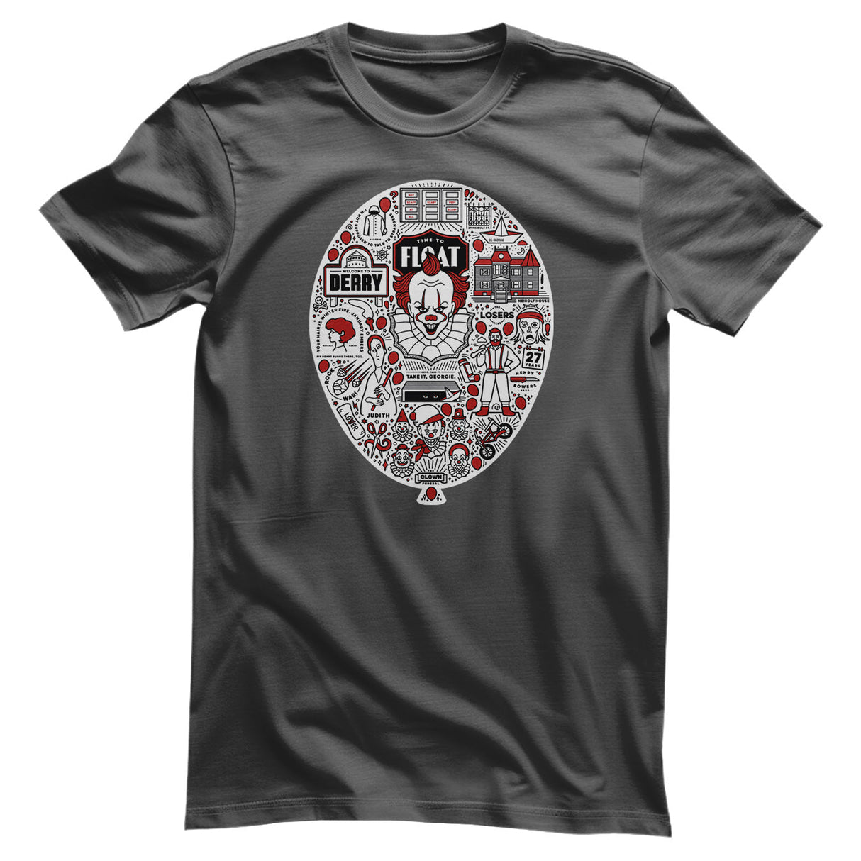 IT - Balloon Icons Mens T-Shirt