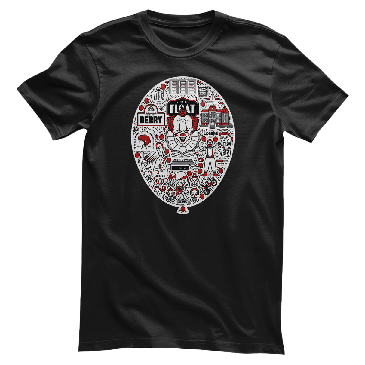 IT - Balloon Icons Mens T-Shirt
