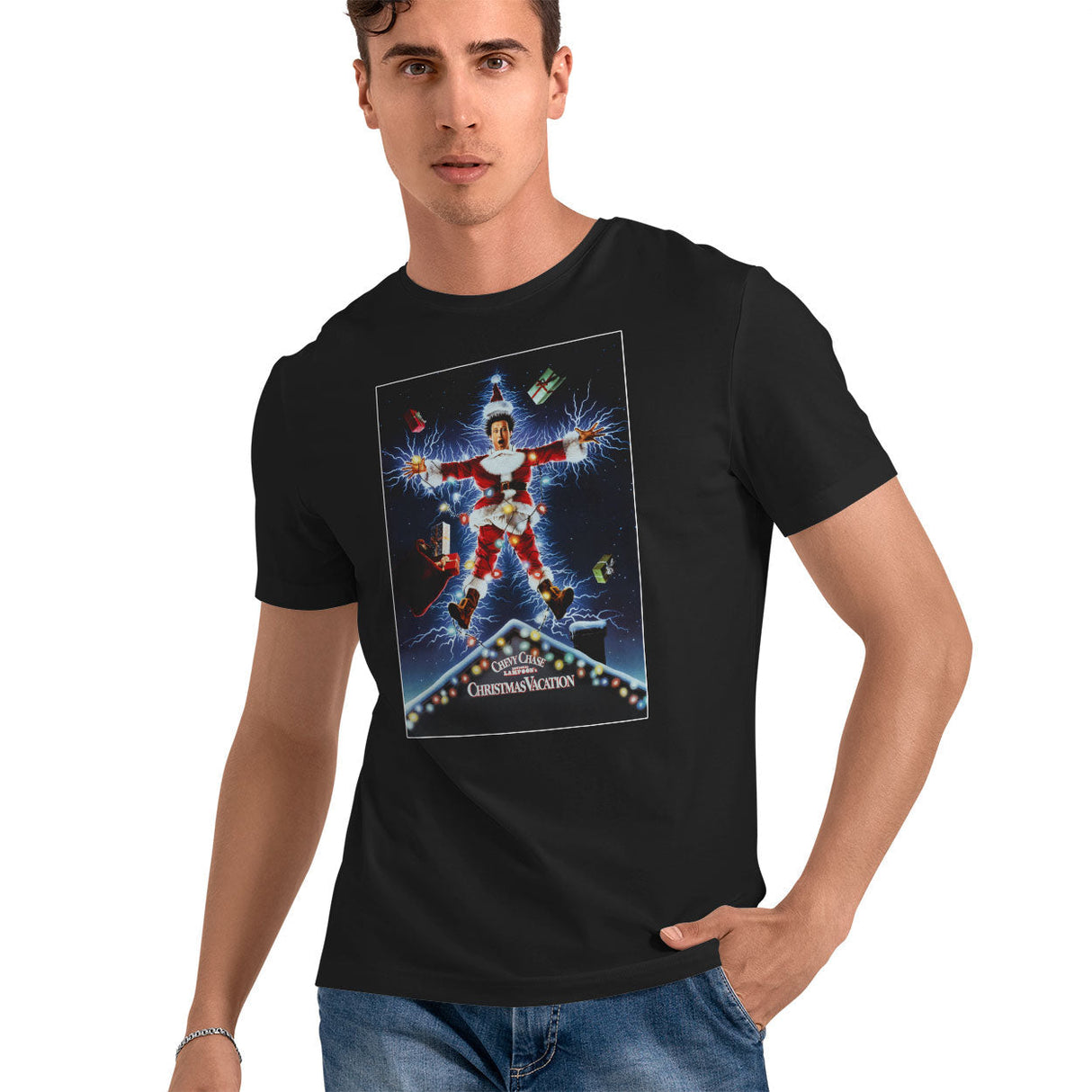 National Lampoon's Christmas Vacation - Poster Mens T-Shirt