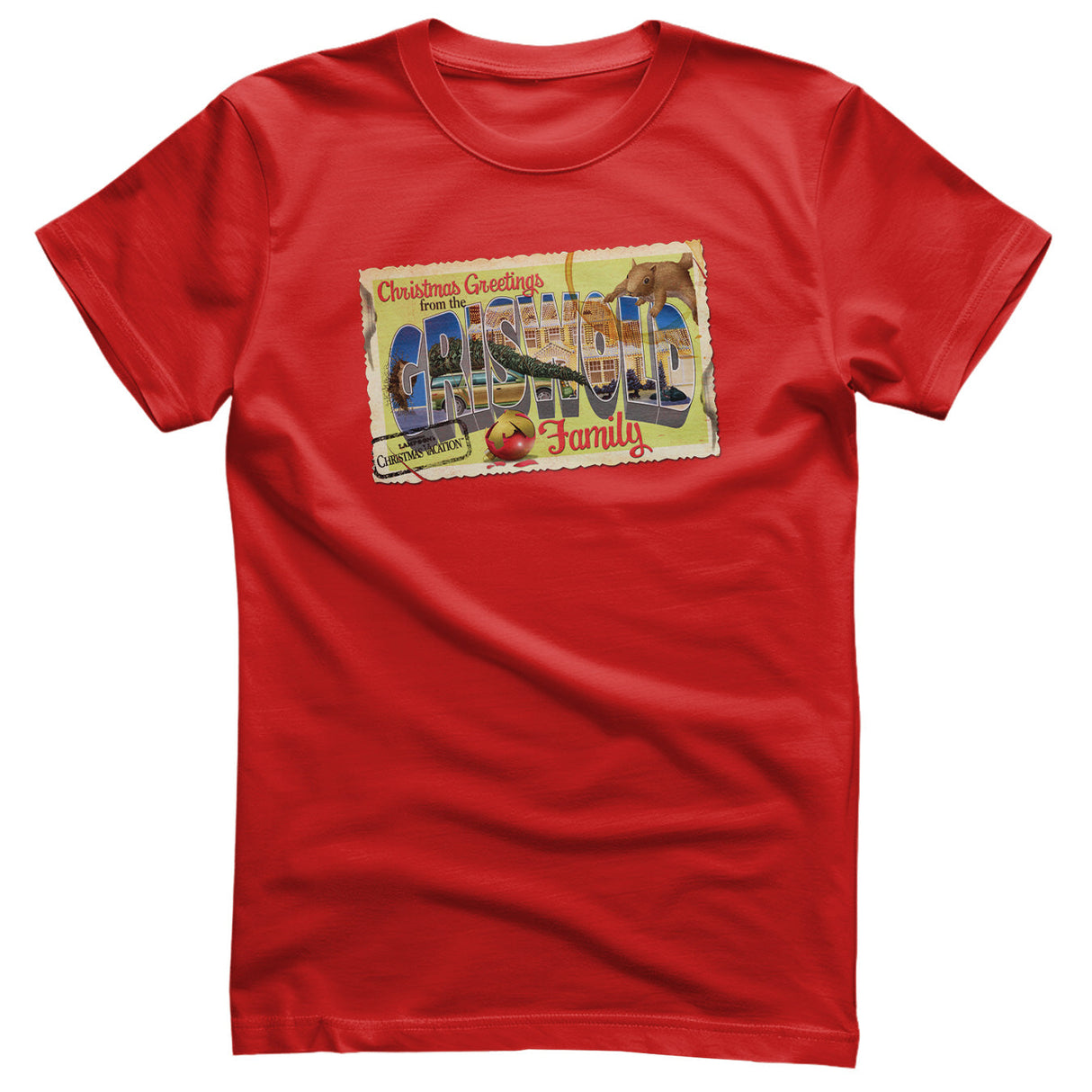 National Lampoon's Christmas Vacation - Christmas Greeting From The Griswold Family Mens T-Shirt
