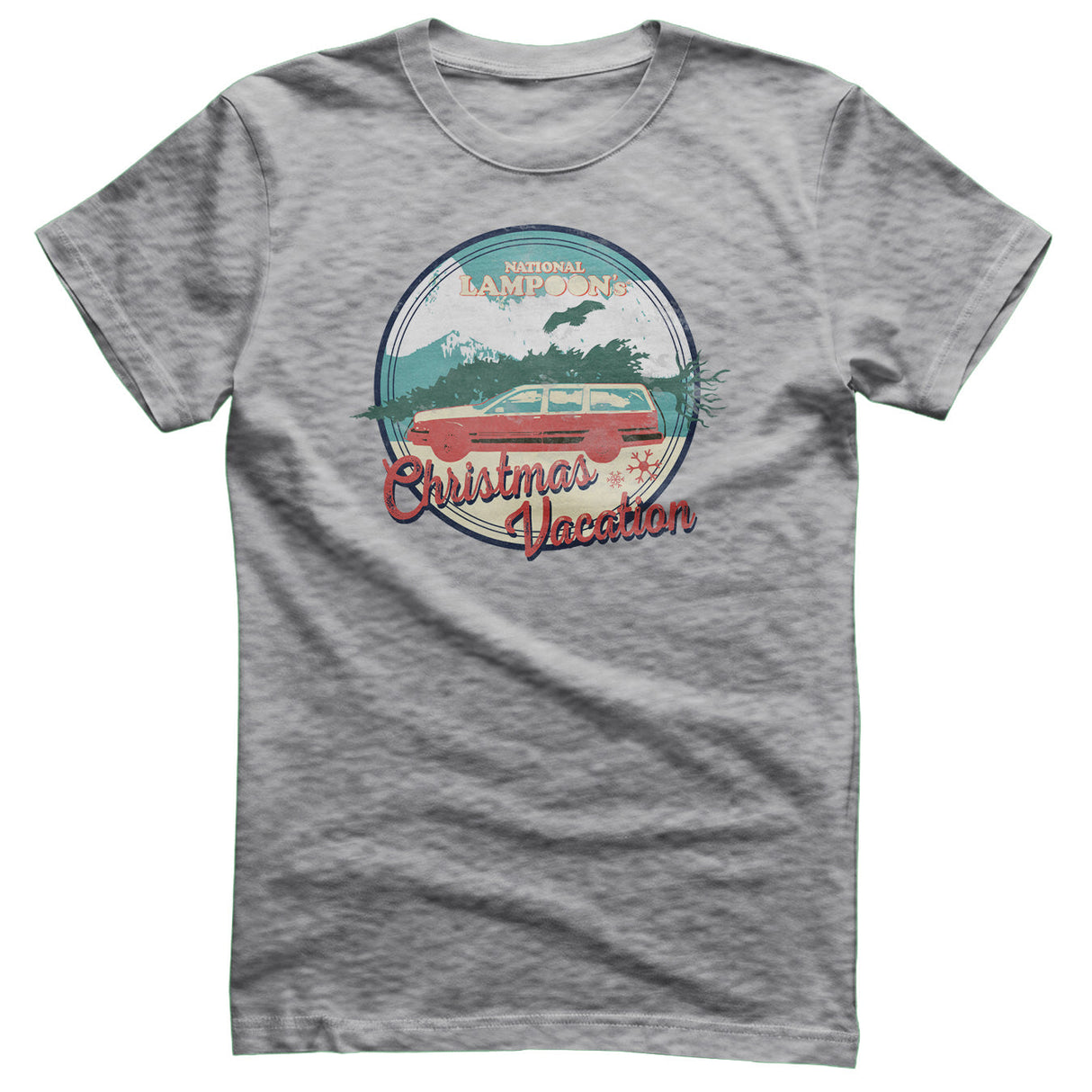 National Lampoon's Christmas Vacation - Lampoon's Christmas Vintage Patch Mens T-Shirt