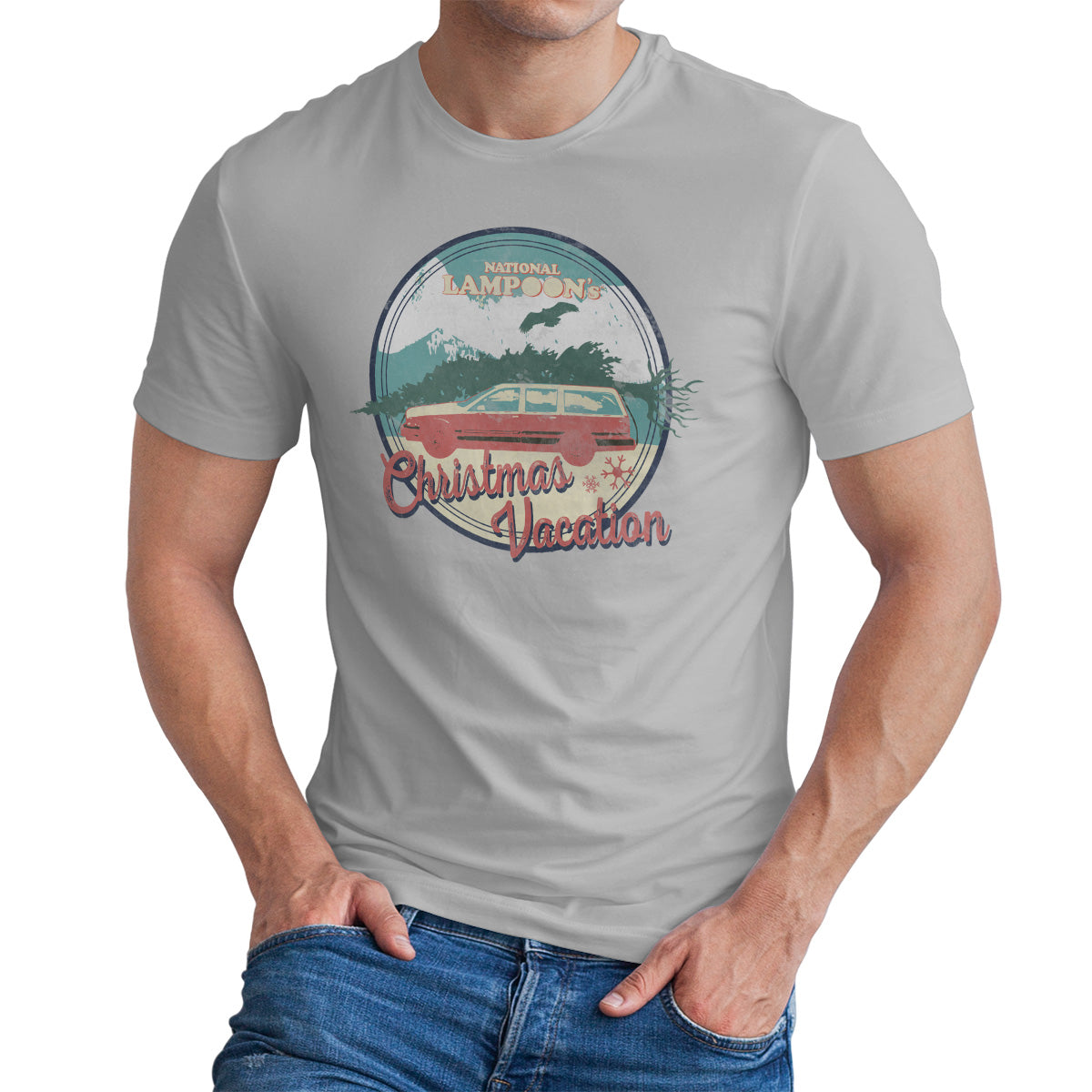 National Lampoon's Christmas Vacation - Lampoon's Christmas Vintage Patch Mens T-Shirt