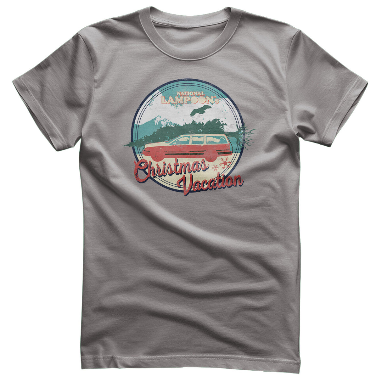 National Lampoon's Christmas Vacation - Lampoon's Christmas Vintage Patch Mens T-Shirt