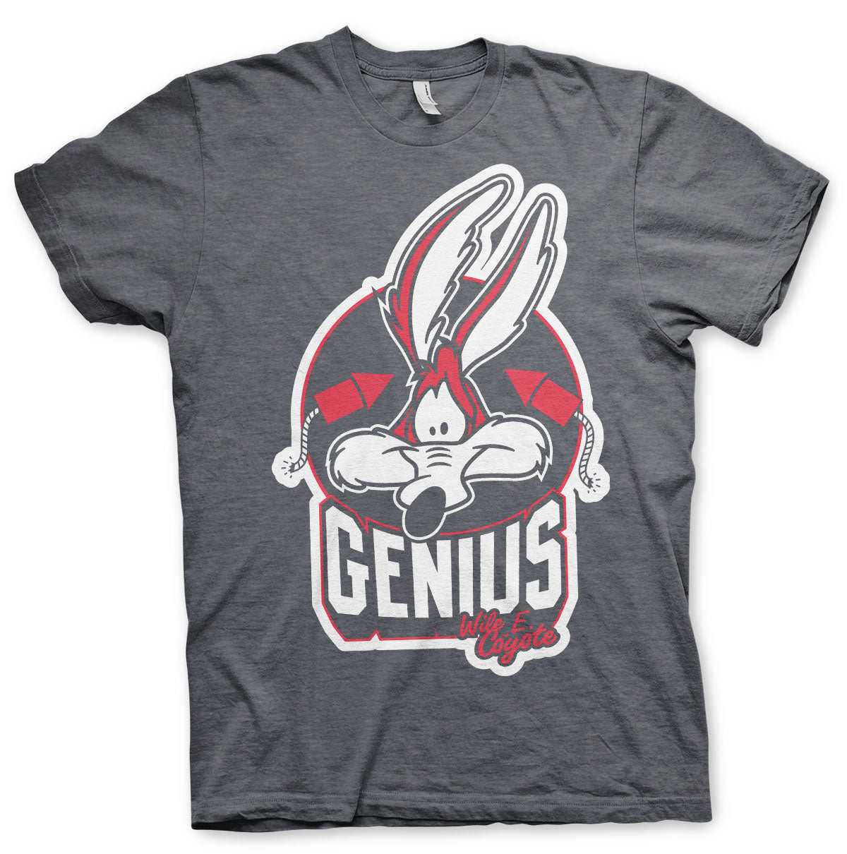 Looney Tunes - Wile E. Coyote - Genius Mens T-Shirt