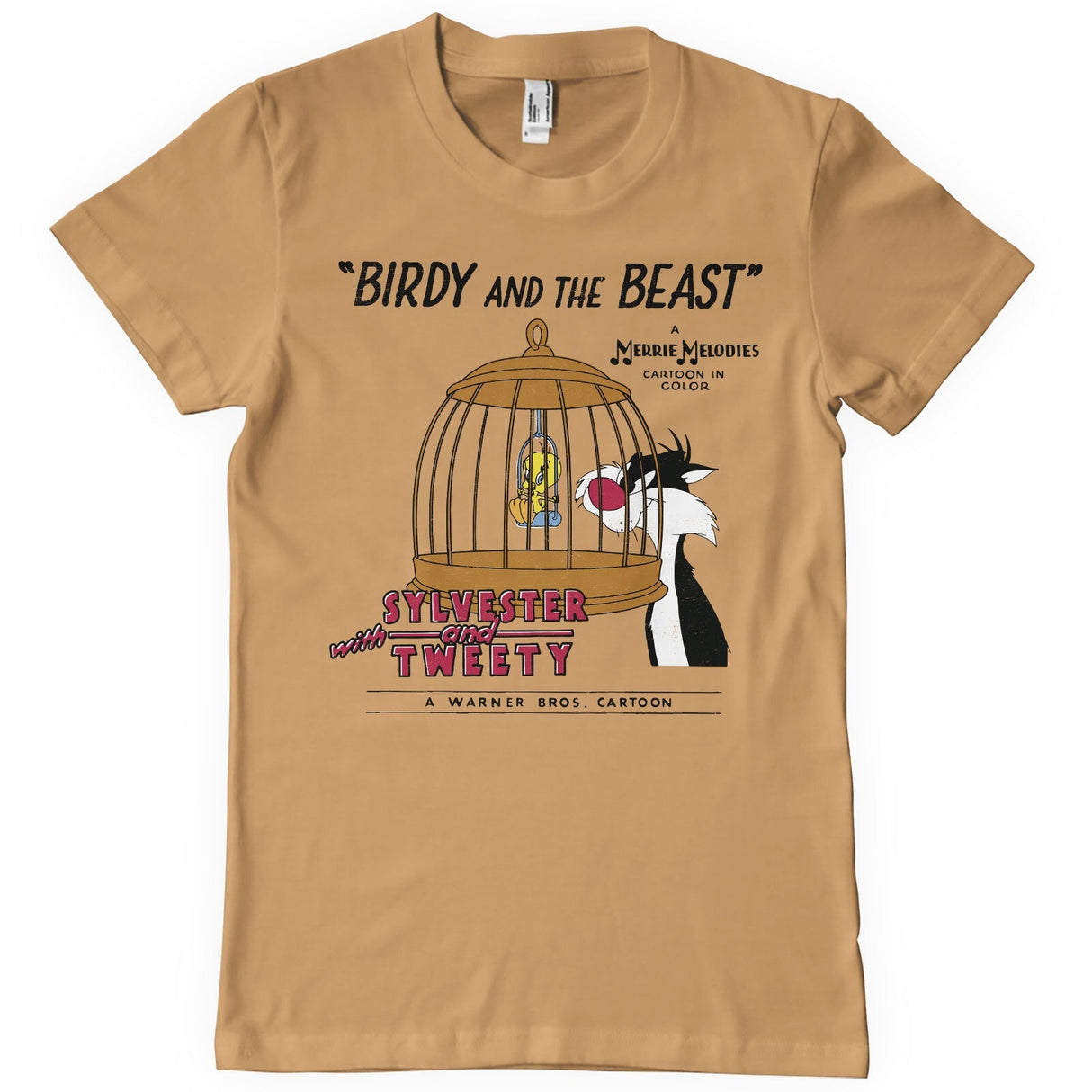 Looney Tunes - Birdy and The Beast Mens T-Shirt