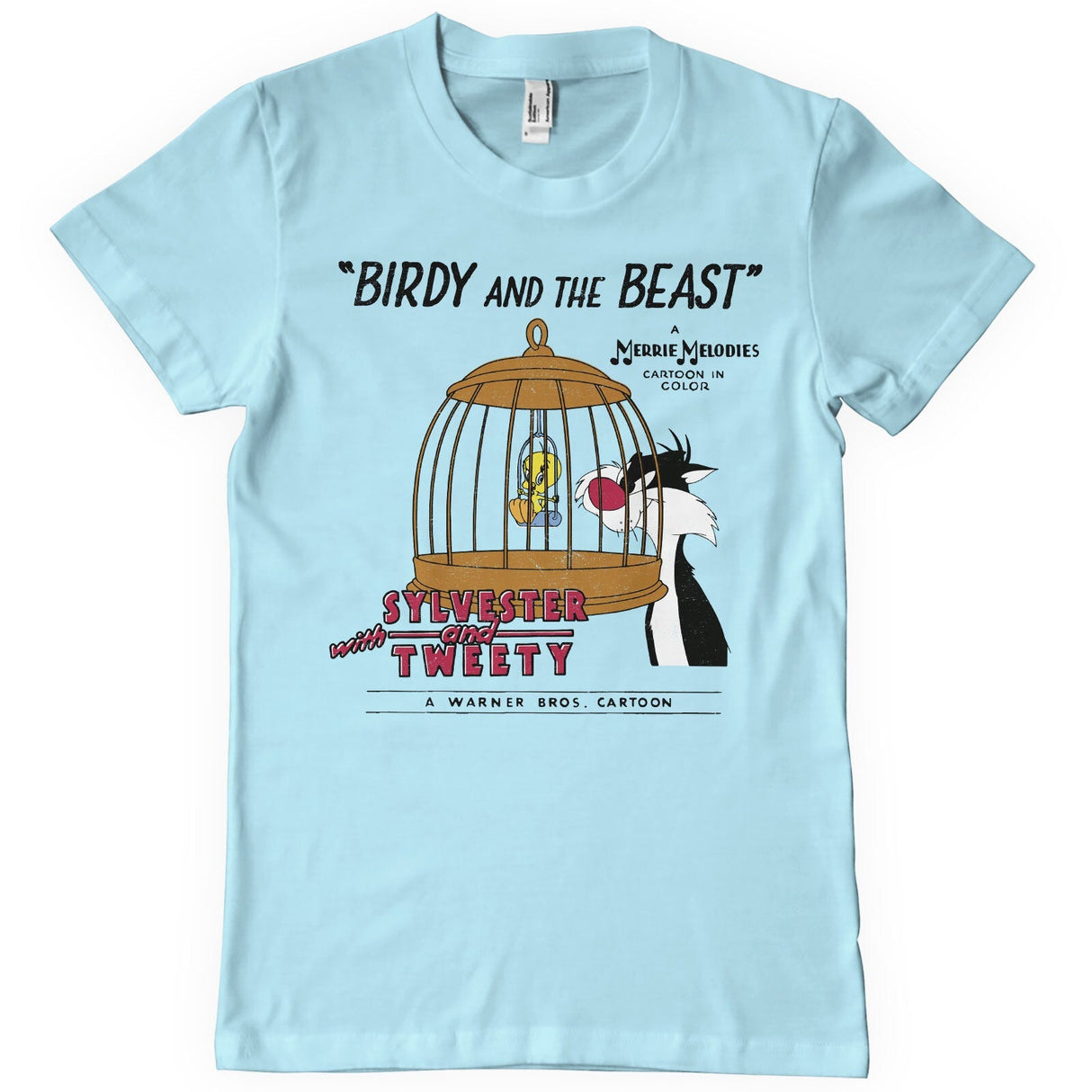 Looney Tunes - Birdy and The Beast Mens T-Shirt