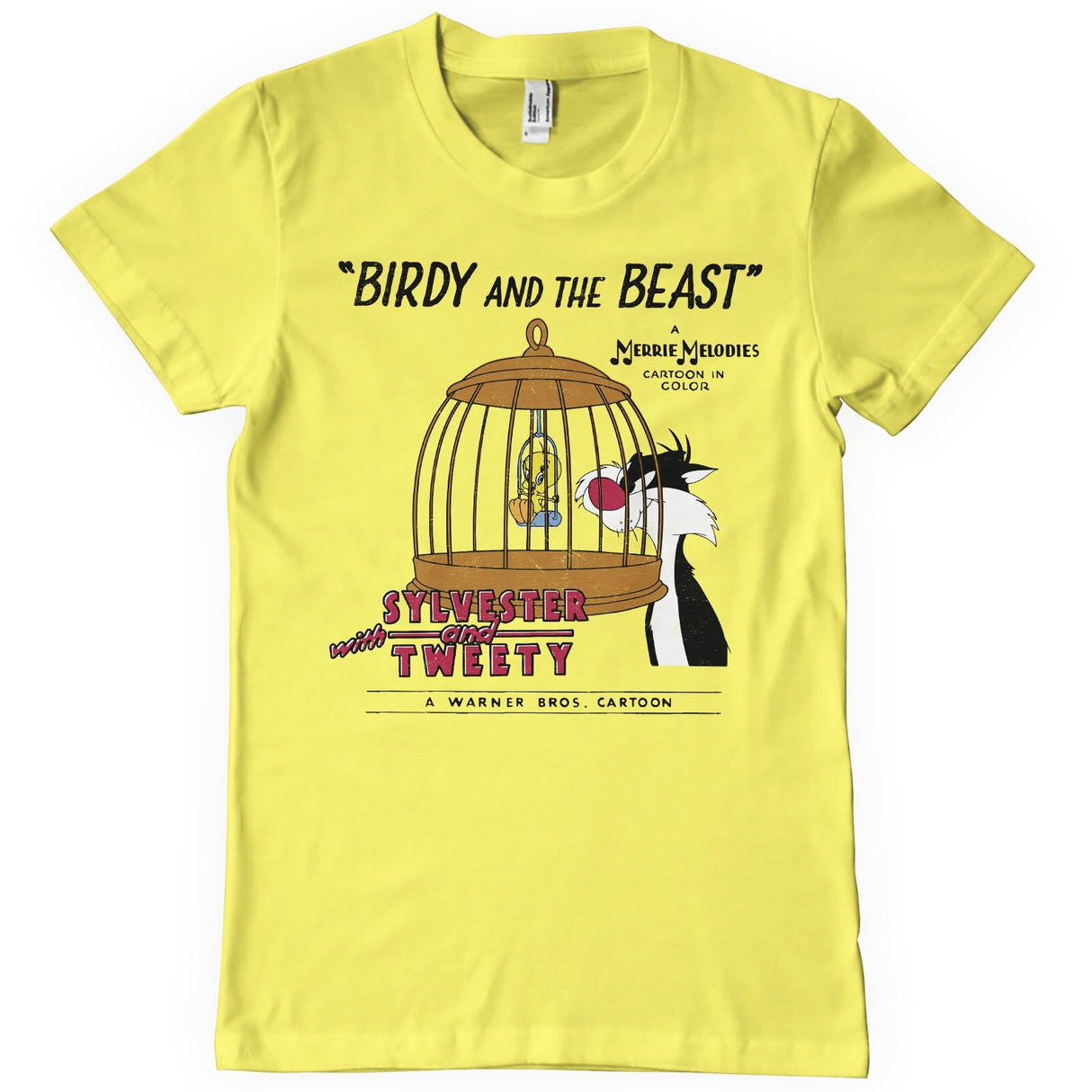 Looney Tunes - Birdy and The Beast Mens T-Shirt