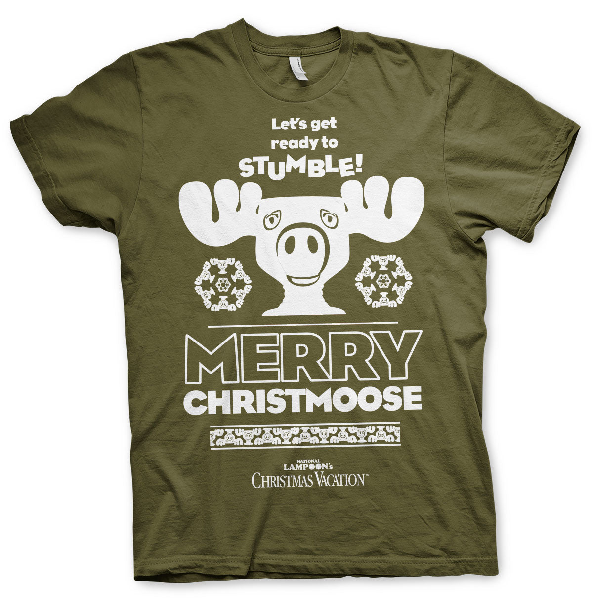 National Lampoon's Christmas Vacation - Merry Christmoose Mens T-Shirt