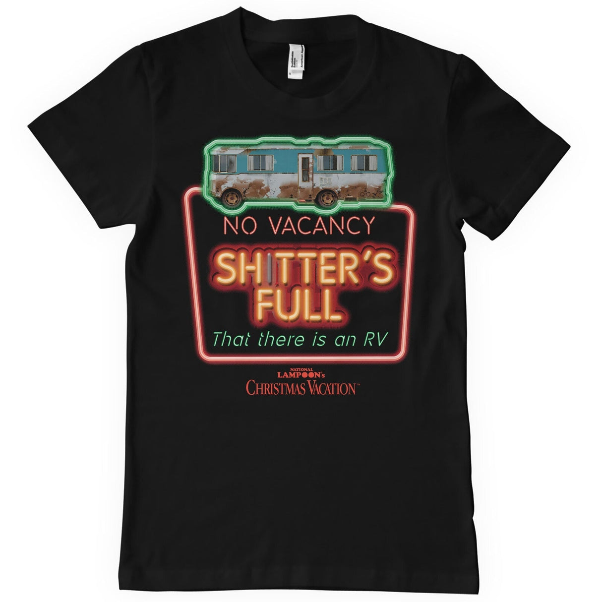 National Lampoon's Christmas Vacation - No Vacancy - Shitter's Full Mens T-Shirt