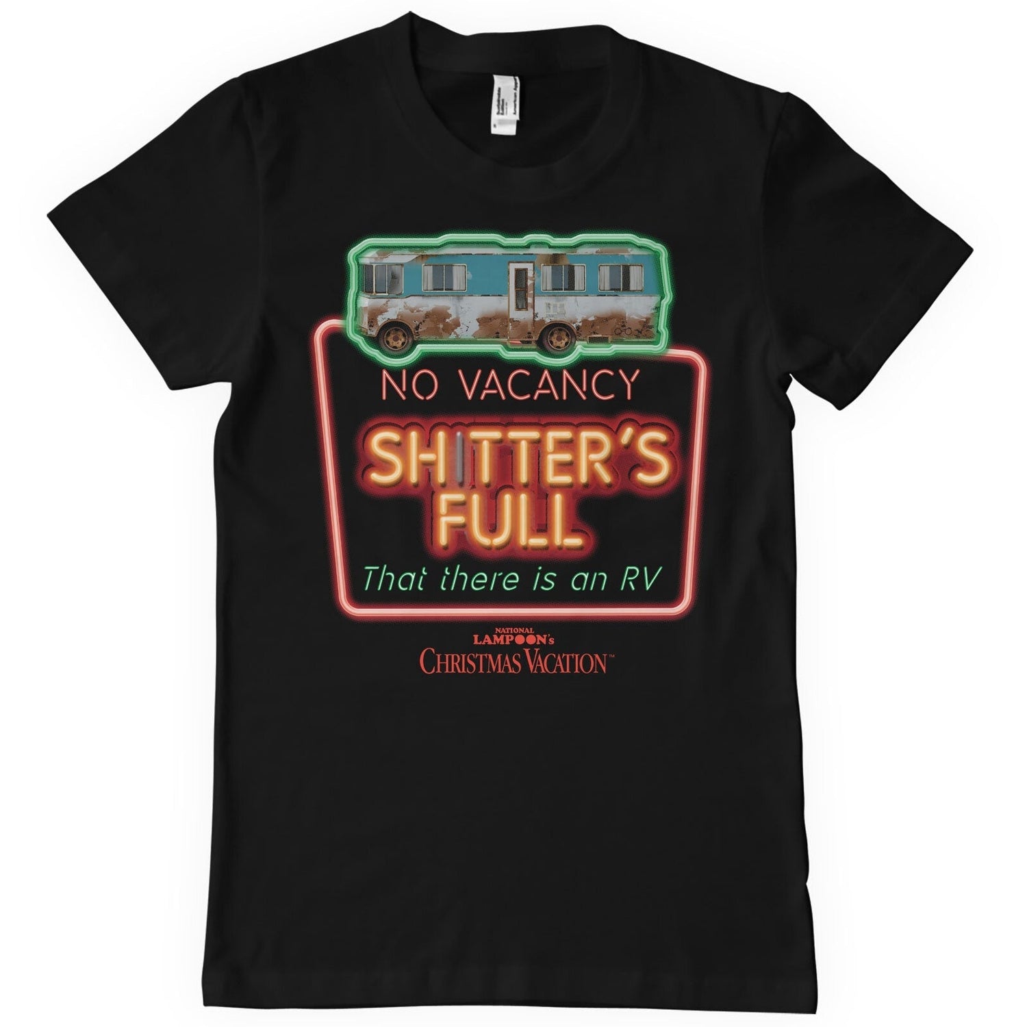 National Lampoon's Christmas Vacation - No Vacancy - Shitter's Full Mens T-Shirt