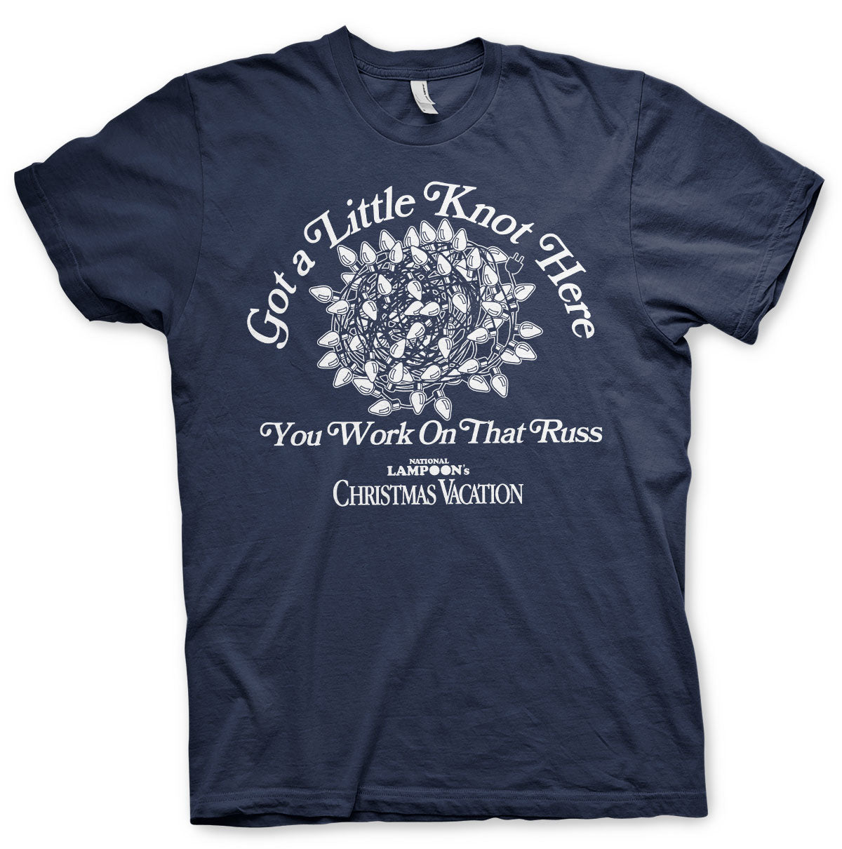 National Lampoon's Christmas Vacation - Got a Little Knot Here Mens T-Shirt