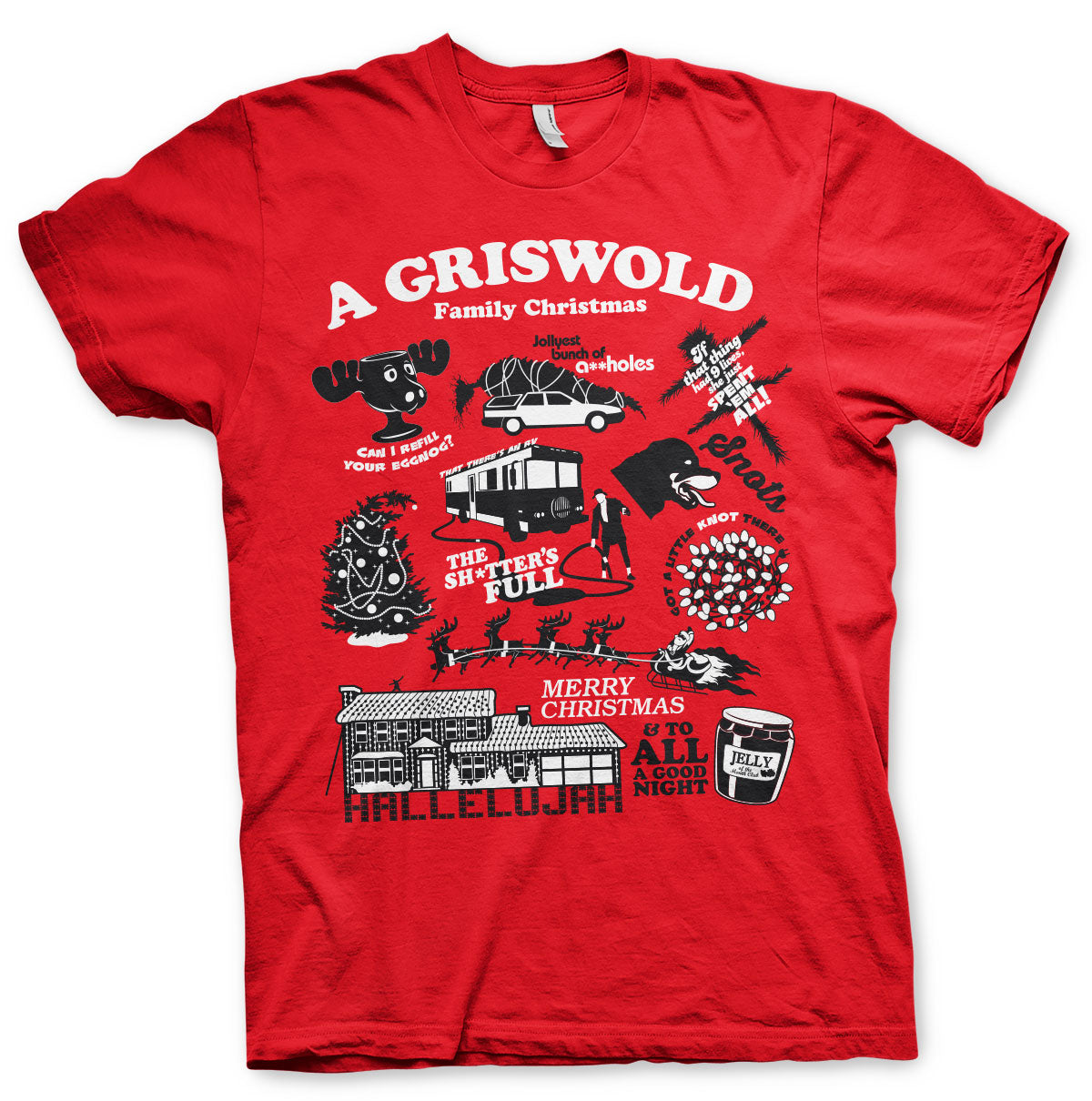 National Lampoon's Christmas Vacation - National Lampoon's Christmas Icons Mens T-Shirt