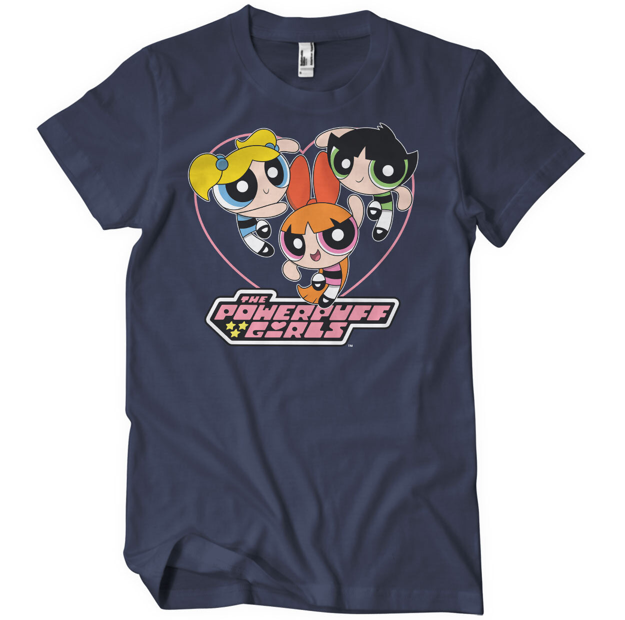 Powerpuff Girls - Heart Mens T-Shirt