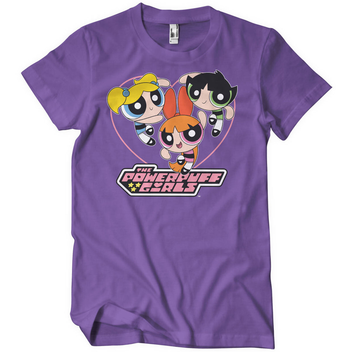 Powerpuff Girls - Heart Mens T-Shirt