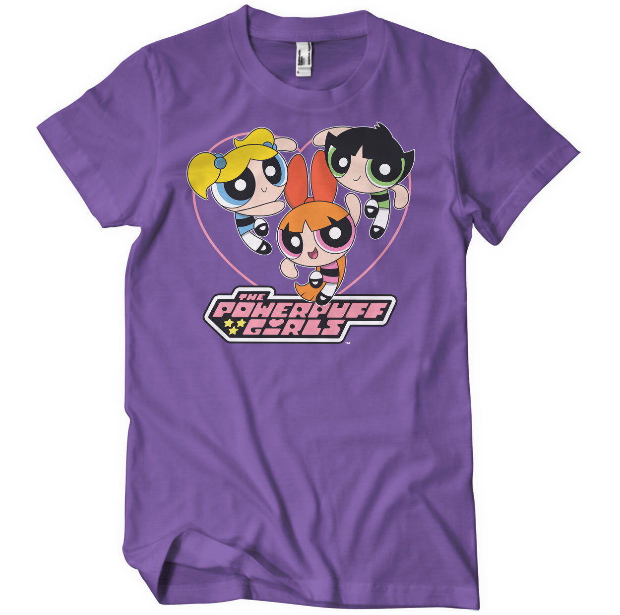 Powerpuff Girls - Heart Mens T-Shirt