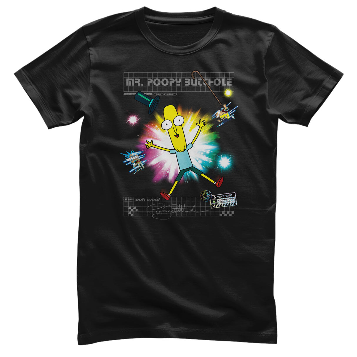 Rick and Morty - Mr Poopy Butthole Mens T-Shirt