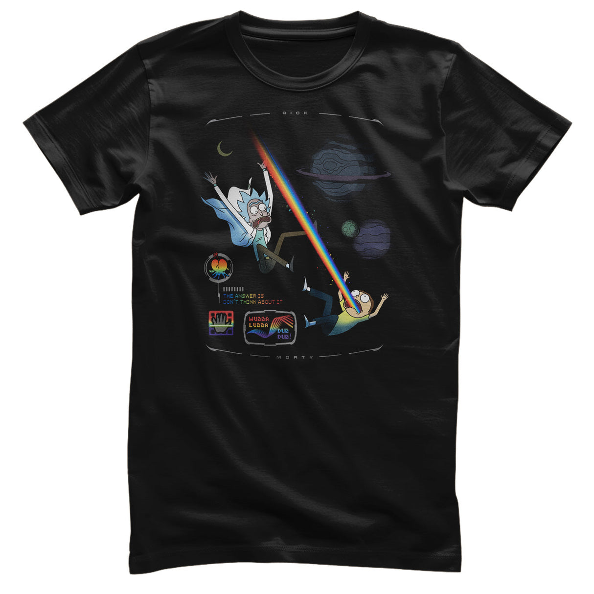 Rick and Morty - Wubba Lubba Dub Dub Mens T-Shirt