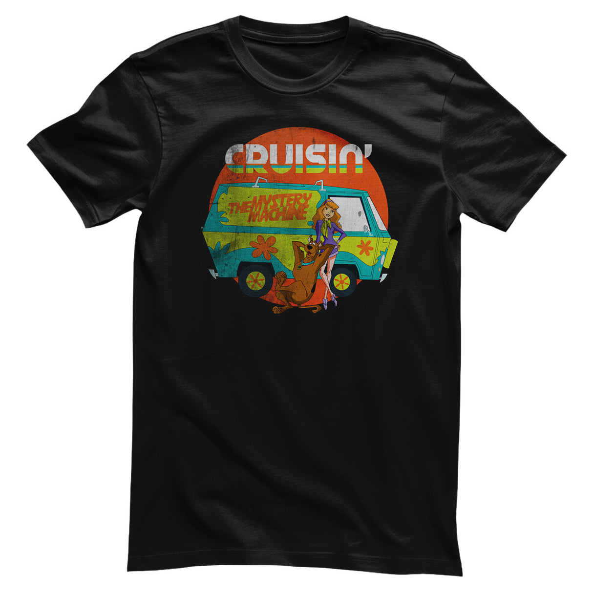 Scooby Doo - Mystery Machine Cruising Mens T-Shirt