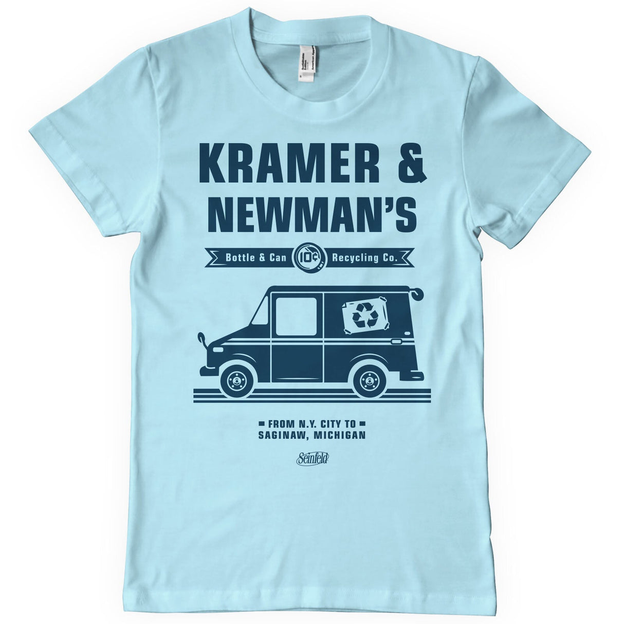 Seinfeld - Kramer & Newman's Recycling Co Mens T-Shirt