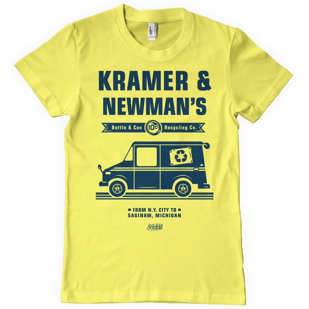 Seinfeld - Kramer & Newman's Recycling Co Mens T-Shirt