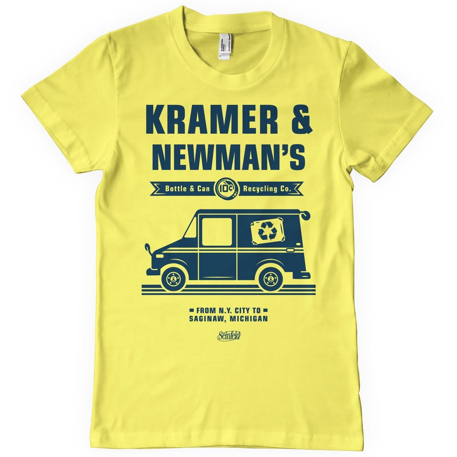 Seinfeld - Kramer & Newman's Recycling Co Mens T-Shirt