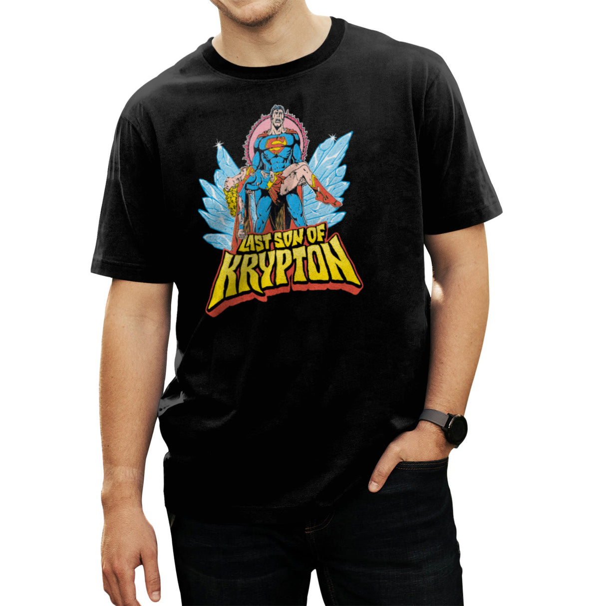 Superman - Last Son Of Krypton Mens T-Shirt