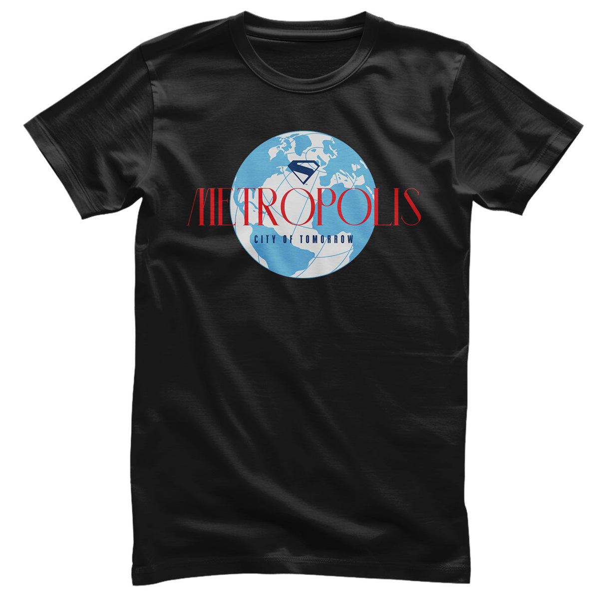 Superman - Metropolis - City Of Tomorrow Mens T-Shirt