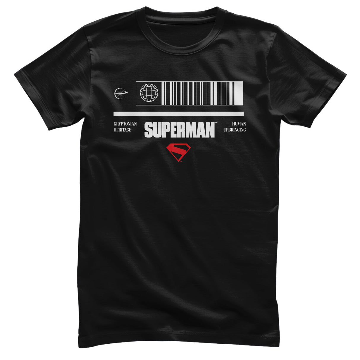 Superman - Barcode Mens T-Shirt