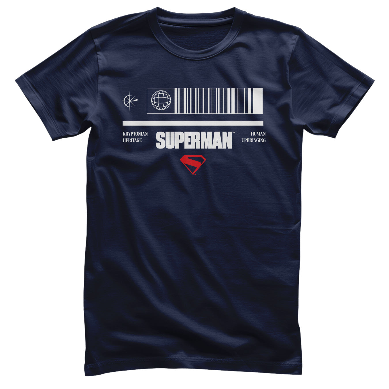 Superman - Barcode Mens T-Shirt