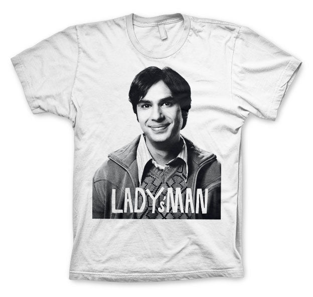 The Big Bang Theory - Lady's Man Mens T-Shirt