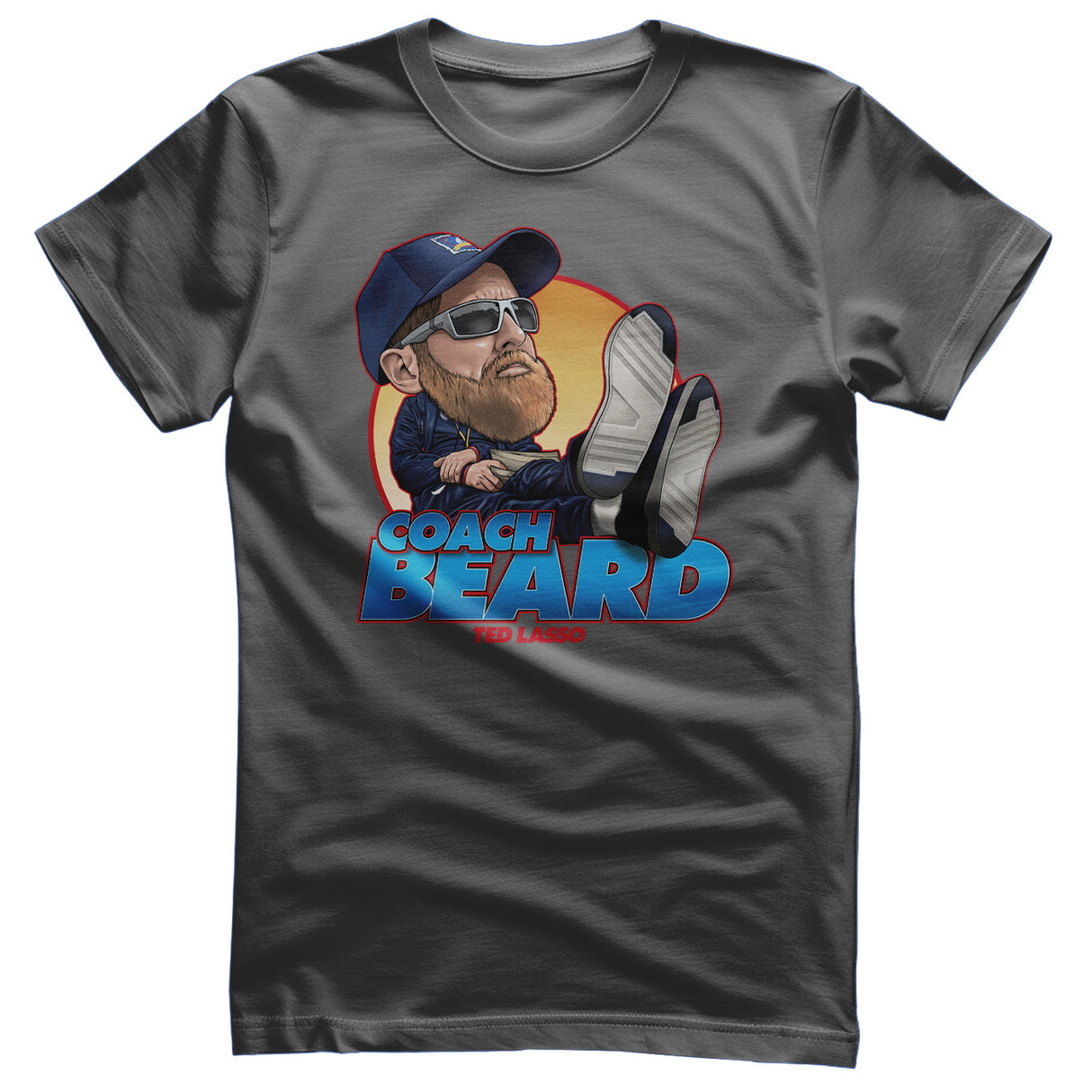 Ted Lasso - Coach Beard Mens T-Shirt