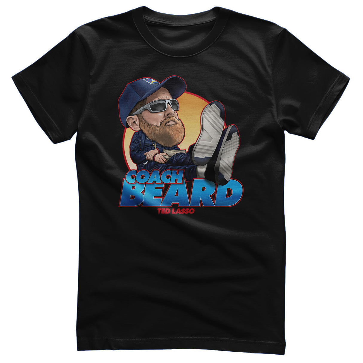 Ted Lasso - Coach Beard Mens T-Shirt
