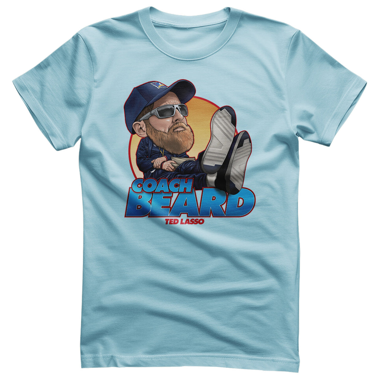 Ted Lasso - Coach Beard Mens T-Shirt