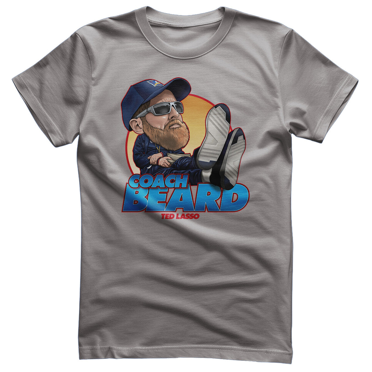 Ted Lasso - Coach Beard Mens T-Shirt