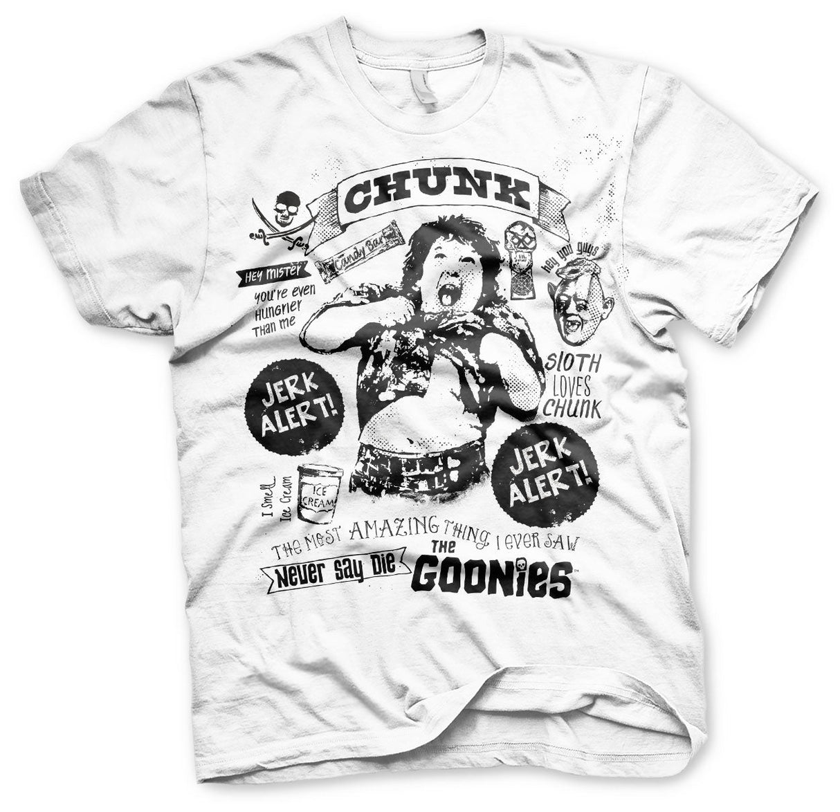The Goonies - Chunk Jerk Alert Mens T-Shirt