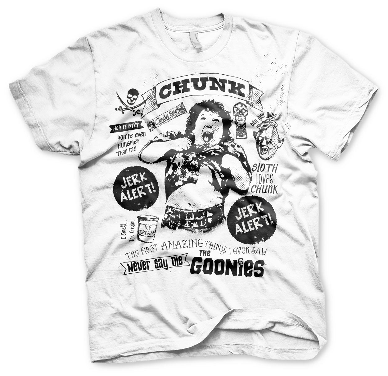 The Goonies - Chunk Jerk Alert Mens T-Shirt
