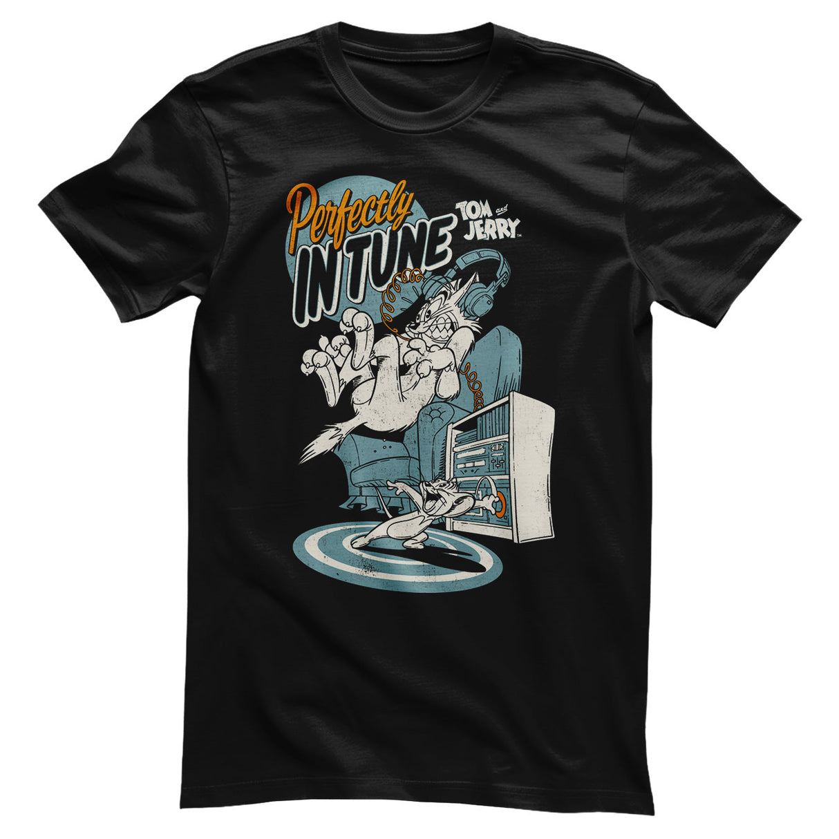 Tom & Jerry - Perfectly In Tune Mens T-Shirt