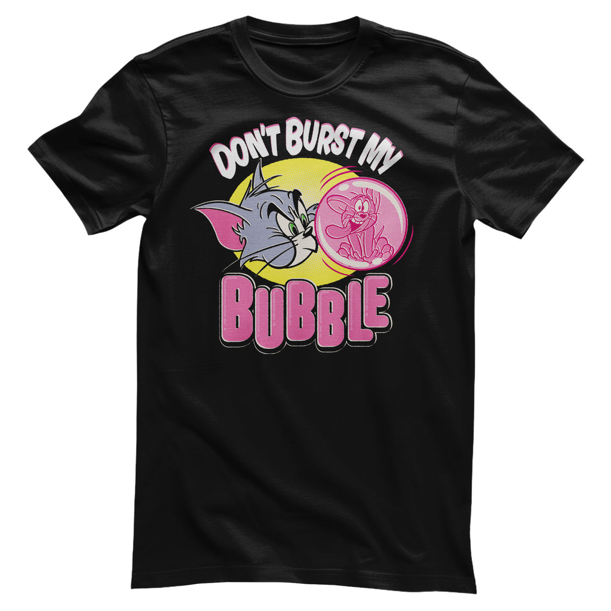 Tom & Jerry - Don't Burst My Bubble Mens T-Shirt