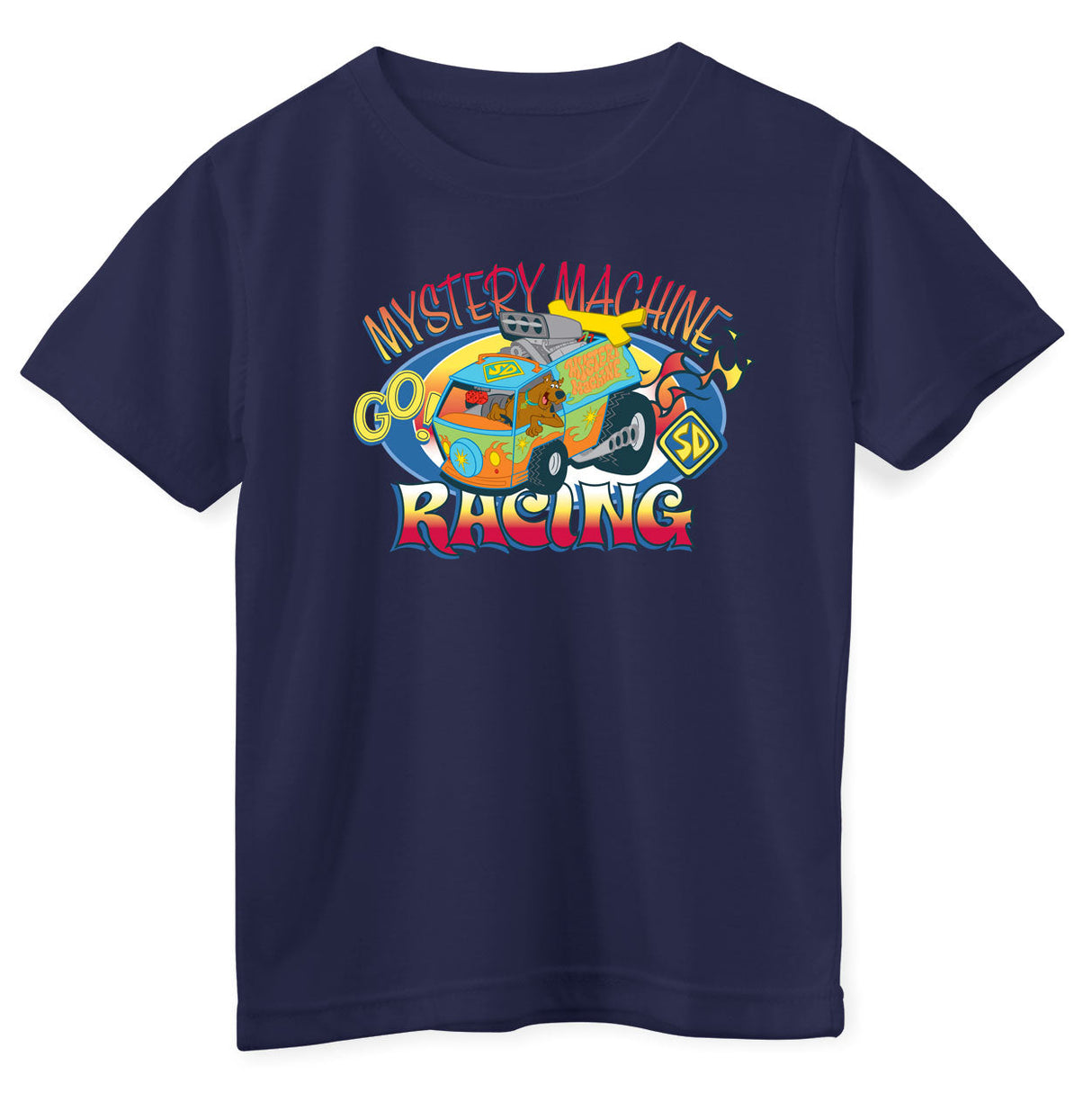 Scooby Doo - Mystery Machine Racing Kids T-Shirt