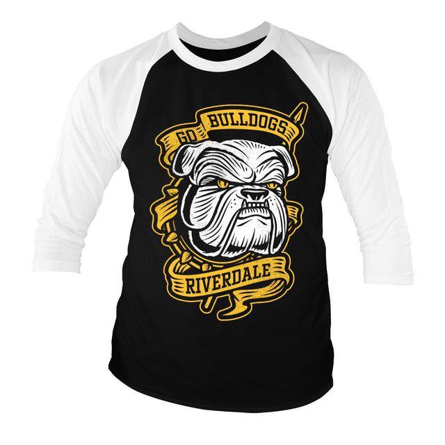 Riverdale - Go Bulldogs Baseball 3/4 Sleeve T-Shirt
