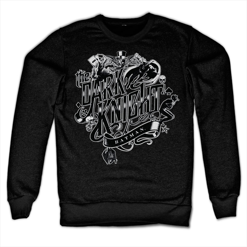 Inked Dark Knight Sweatshirt showcasing Inked Dark Knight design