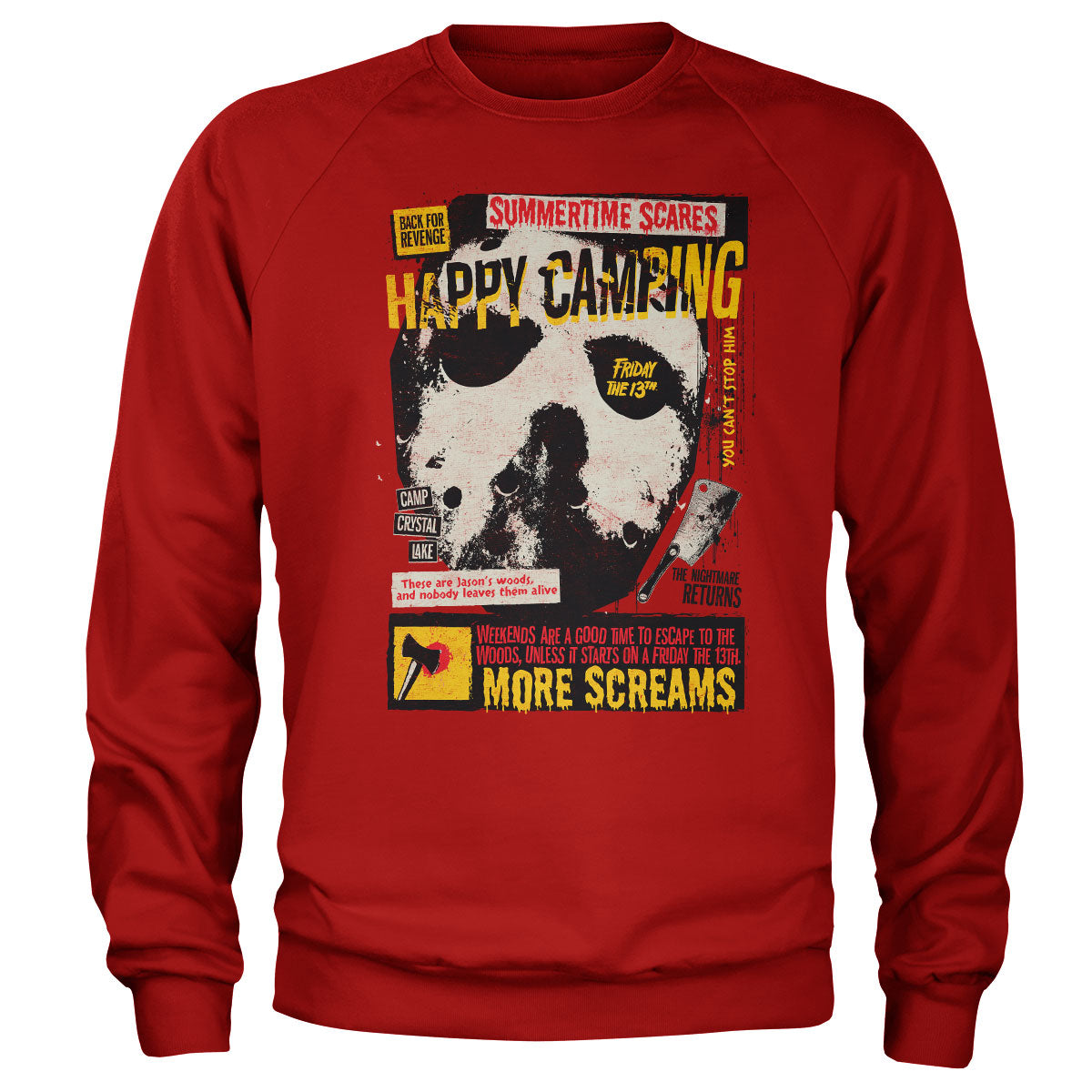 Friday the 13th - Happy Camping Sweatshirt